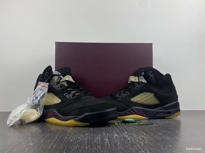 HYPE A Ma Black x 5 Maniere FD1330-001 Air Jordan 0729